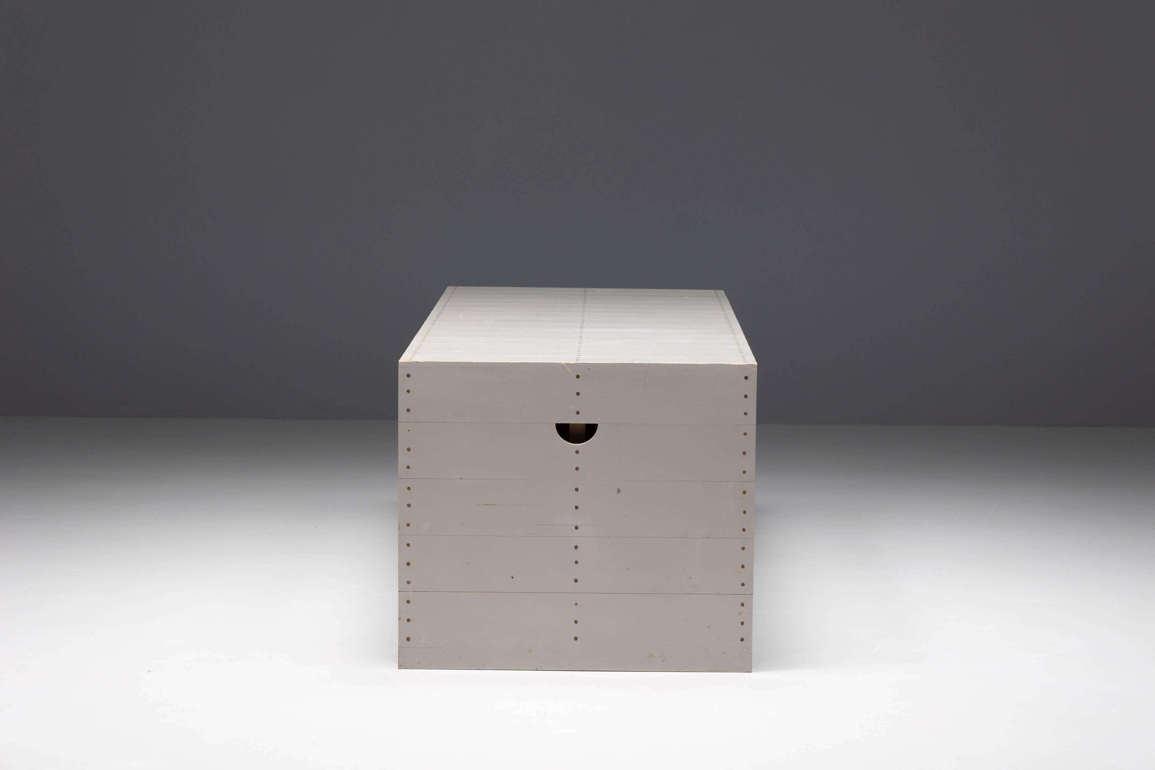 Bossche School Table by Dom Hans van der Laan & Jan de Jong, Netherlands, 1970s