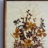 Frame dried flowers