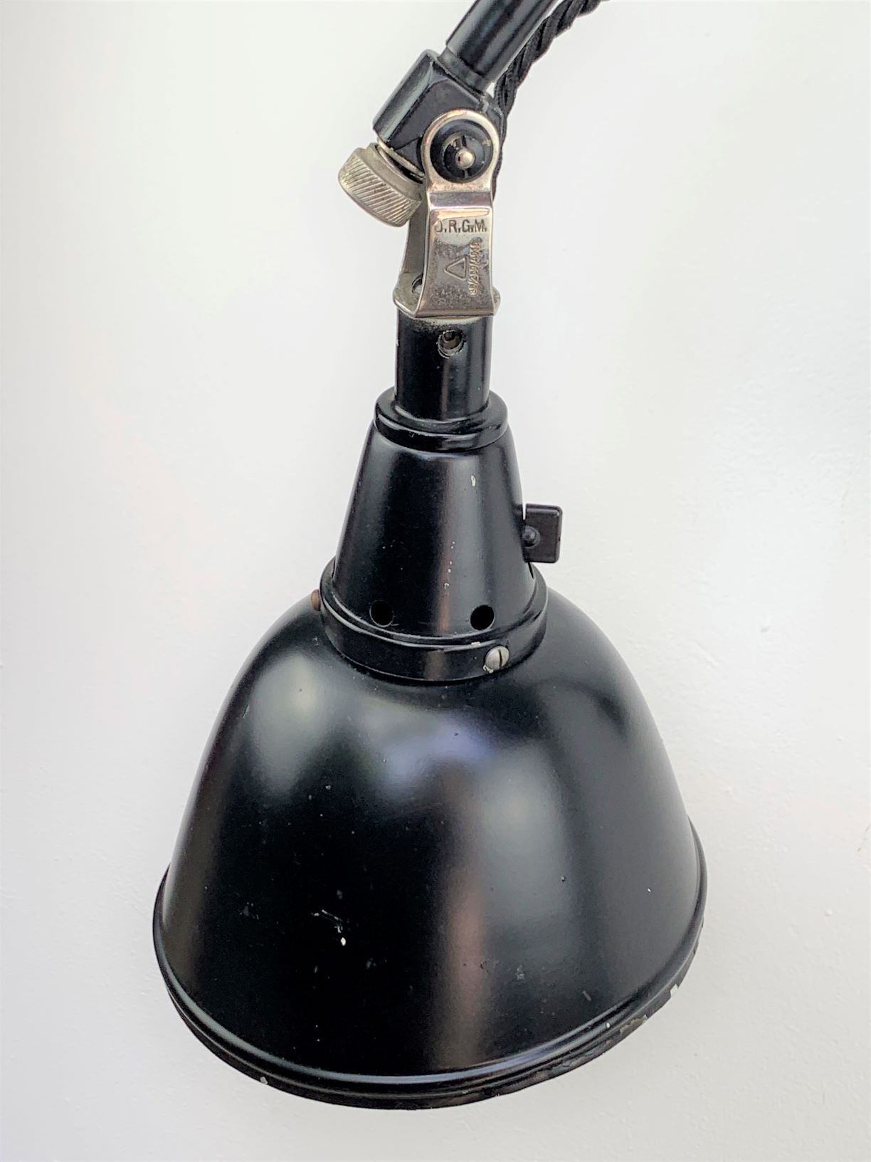 Applique Midgard ancienne lampe allemande curt fisher drgm 1940