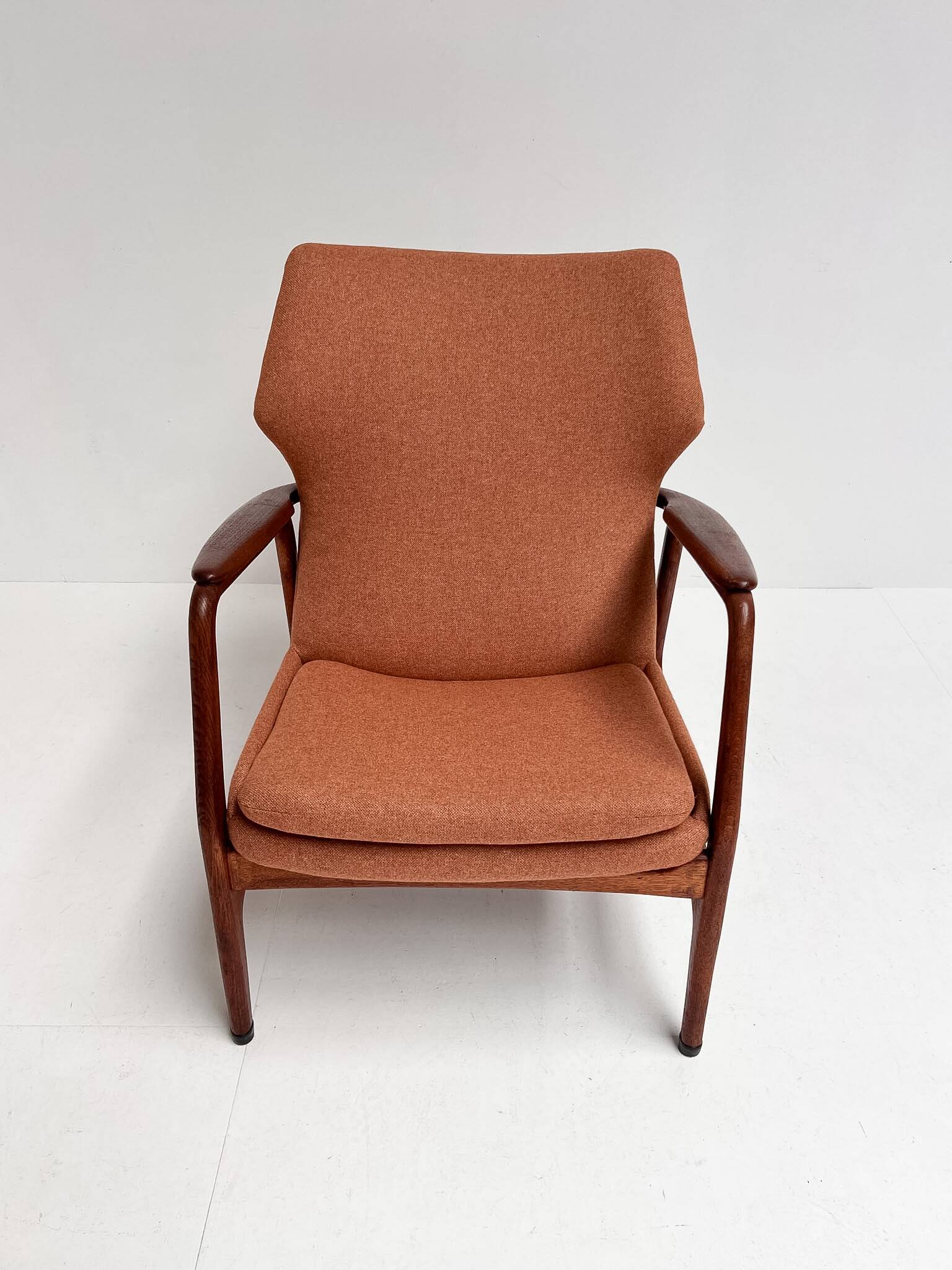 Re upholstered Edith armchair by Bovenkamp, 1960’s