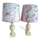 2 lampes de chevet
