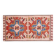 1970s Vintage Turkish Oushak Handmade Wool Cotton Orange Area Rug 175x329