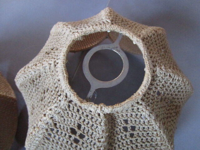 Pair of vintage lampshades