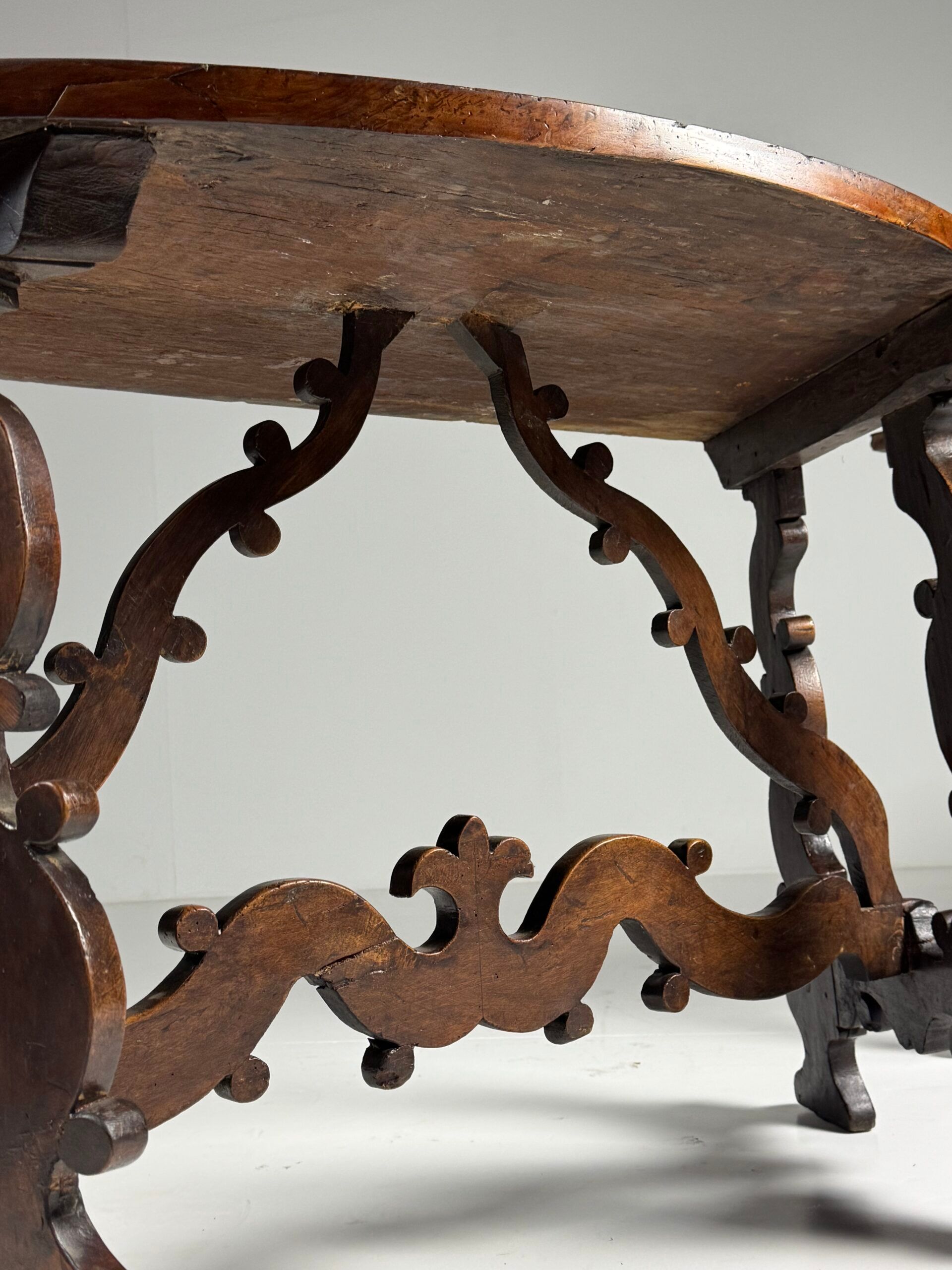 Italian demi-lune tables (2)