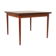Scandinavian extendable rosewood dining table - 1960