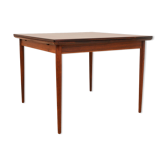 Scandinavian extendable rosewood dining table - 1960