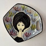1960s Vallauris trinket tray