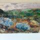 Landscape Oil Painting on Cardboard