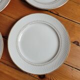 Set of 8 L'Eclat L'Amandinoise flat plates