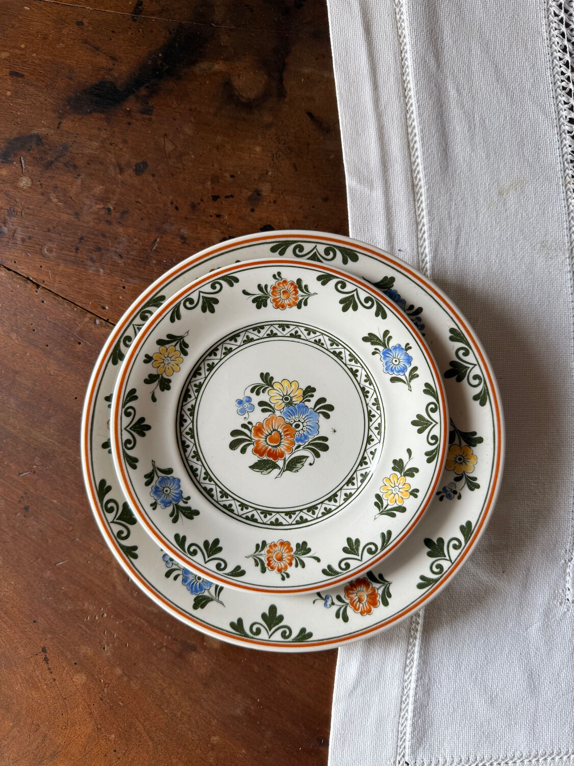 3 Villeroy & Boch plates - Alt Amsterdam