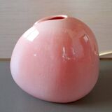 Ceramic lamp, agate slice 1970