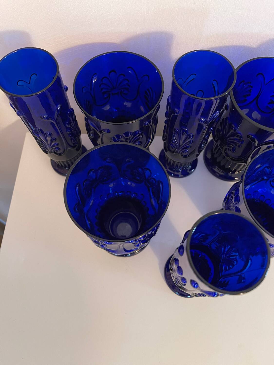 Pilgrim Cobalt Blue Glasses