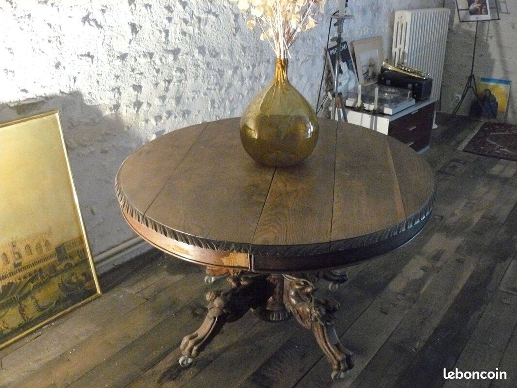 Table époque second empire napoléon 3