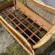Rattan children's bed