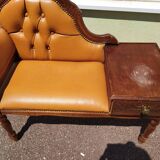 Old phone furniture with seating