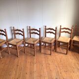 Chaises de salle à manger en bois