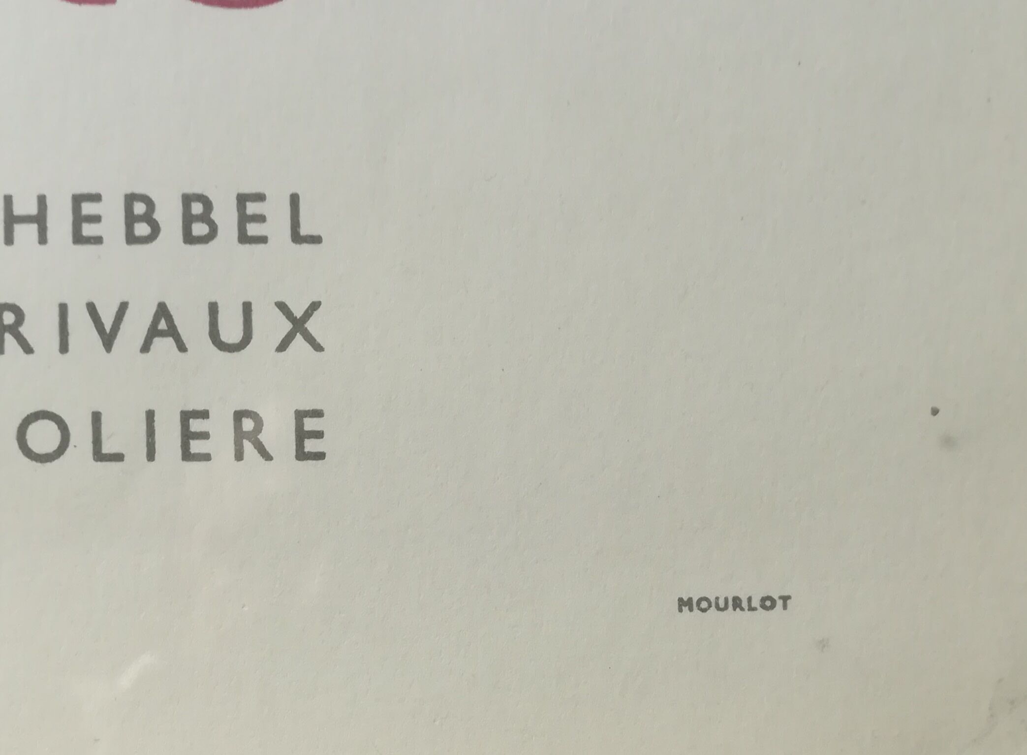 Pablo Picasso, original lithographed poster, Mourlot 1965