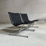 Chauffeuse PLR1 Luar par Ross Littell pour ICF De Padova, Italie années 1960