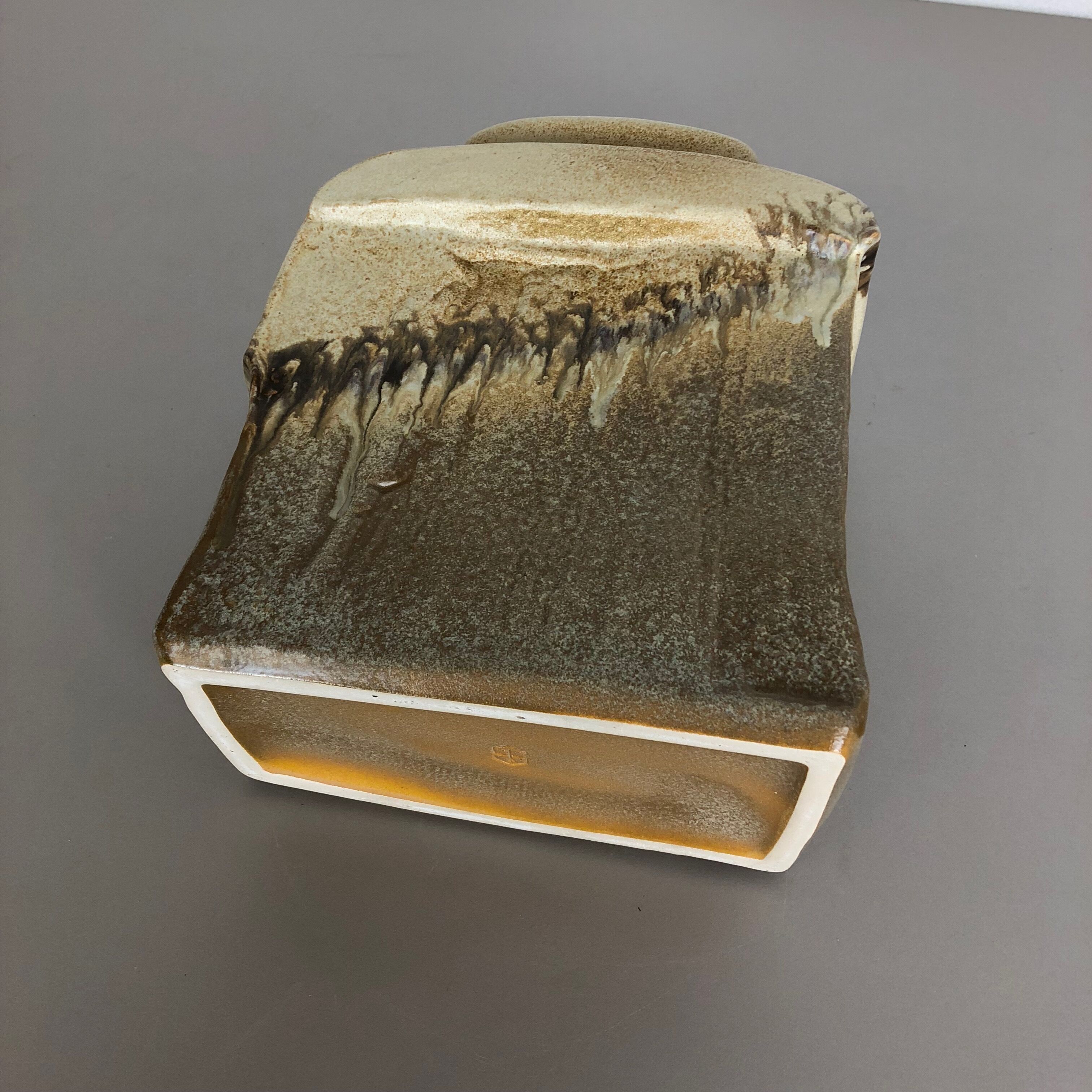 Huge Studio Pottery Vase Object by Heiner Balzar for Steuler, Germany, 1970s