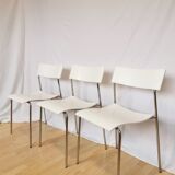 Trio de chaises Campus Lammhults Suède 1990
