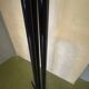 Italian design coat rack – Chrome metal and black lacquer – 1960s-1970s