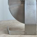 Circular mirror by Pierre Vandel France 70s 47x44cm
