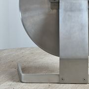 Circular mirror by Pierre Vandel France 70s 47x44cm