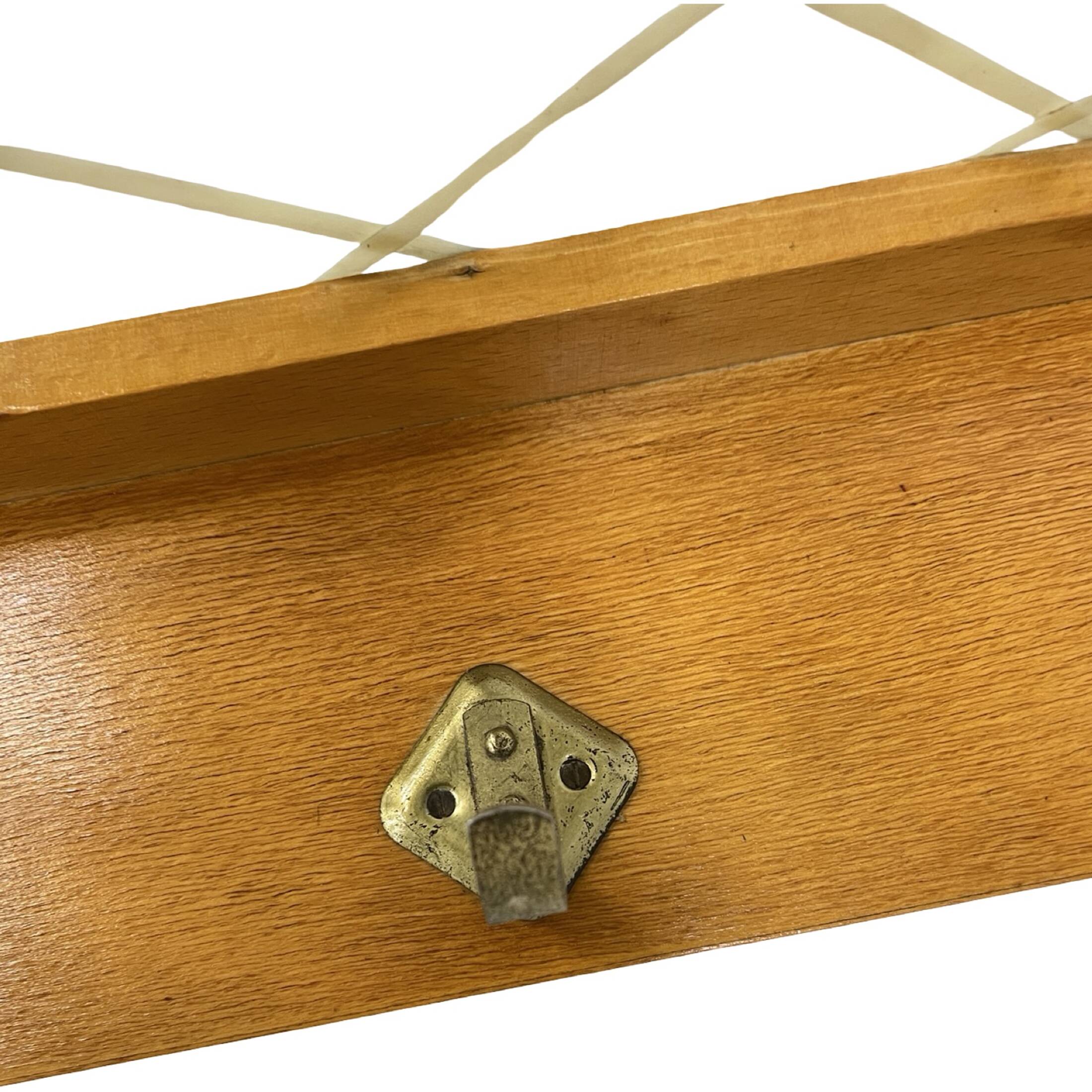 Porte-manteau Rudi Volket, Bruxelles, design moderne du milieu du siècle, Allemagne, années 1950.