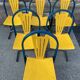 Set of 6 vintage chairs design lounge by Baumann, 1980-90s