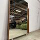 Miroir vintage avec accent bois 70 x 100cm