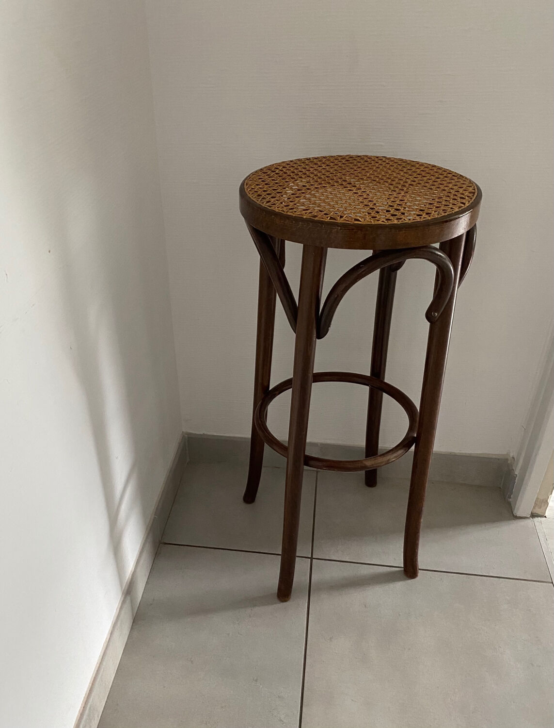 Lot de 4 tabourets bar vintage