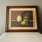 Tableau nature morte signé Vanni