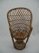 Fauteuil poupée rotin style emmanuelle jouet vintage