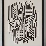 Victor Vasarely d'après œuvre  AFA 1955