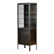 Polished iron medicine cabinet, 1950s