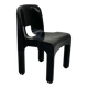 Chaise Universale noire modèle 4867 par Joe Colombo pour Kartell, 1970