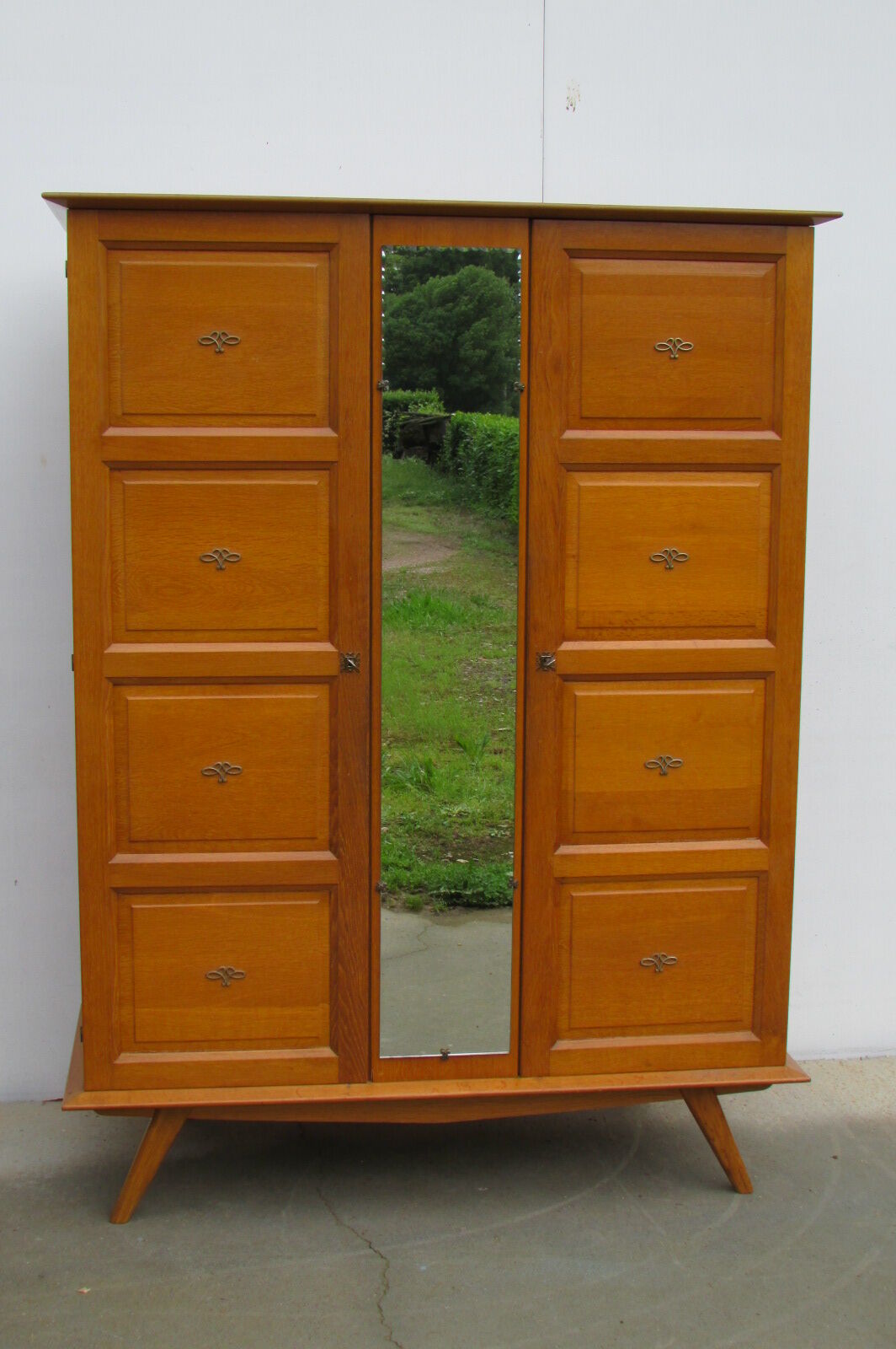 Vintage wardrobe mirror