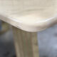 Vintage 1970s dining room set / wooden table, chair and sideboard