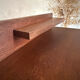 Vintage oak console desk