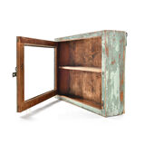 Patinated wooden window