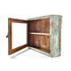 Patinated wooden window