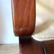 Fauteuil scandinave pivotant vintage