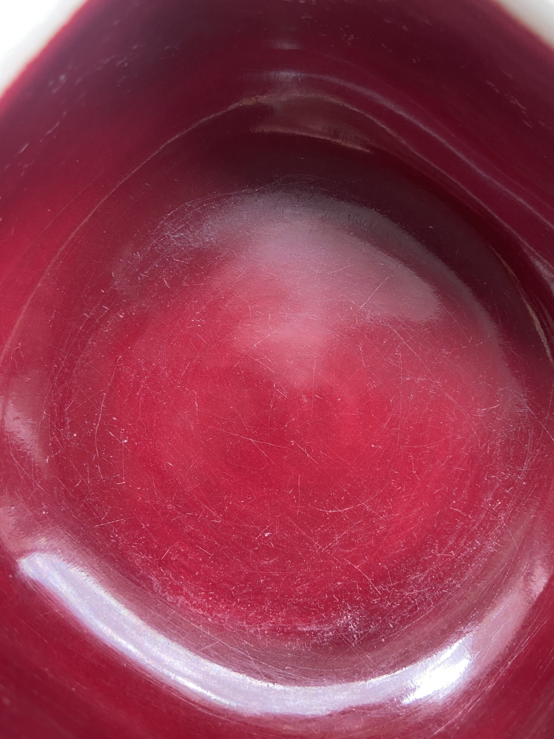 Ceramic empty pocket cup from the Keramos workshop in Sèvres, circa 1950