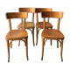 Ensemble de 4 chaises Thonet