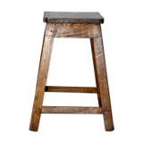 Teak workshop stool