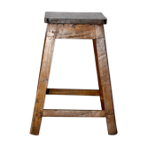 Teak workshop stool