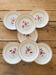 7  assiettes plates anciennes
