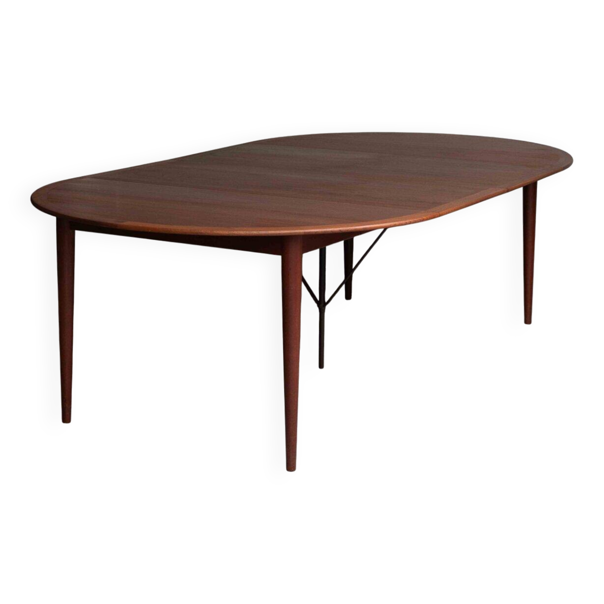 Large dining table by Grete Jalk