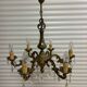 Bronze pendant chandelier