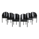 Suite de six fauteuils Costes par Philippe Starck, circa 1984